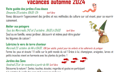 programme d’animation automne2024